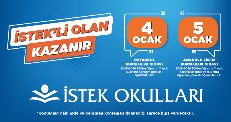 İSTEK'Lİ OLAN KAZANIR